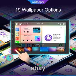 6G+128G 2 Din 7 Car Stereo Radio 8 Core Android 13 CarPlay GPS DSP WIFI + Cam