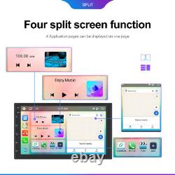 6G+128G 2 Din 7 Car Stereo Radio 8 Core Android 13 CarPlay GPS DSP WIFI + Cam