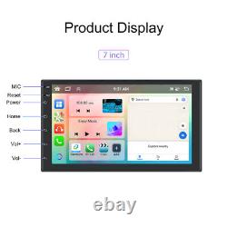 6G+128G 2 Din 7 Car Stereo Radio 8 Core Android 13 CarPlay GPS DSP WIFI + Cam