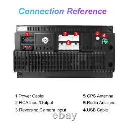 6G+128G 2 Din 7 Car Stereo Radio 8 Core Android 13 CarPlay GPS DSP WIFI + Cam
