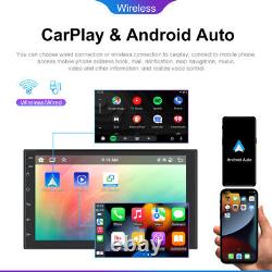 6G+128G Android 13.0 Double 2 Din 7 Car Stereo Radio CarPlay GPS Navi DSP WIFI