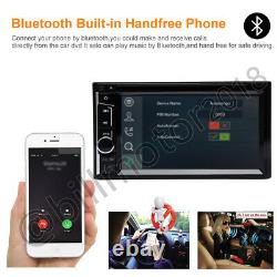 6.2 2Din Car Stereo Radio DVD Player Touch Screen Bluetooth Mirror Link For Map