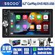 6.2 Car Dvd Radio Apple/android Carplay Car Stereo Touch Screen Double Din +cam