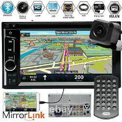 6.2 Car STEREO DVD CD AM FM USB MIRROR LINK FOR GPS RADIO BLUETOOTH & CAMERA