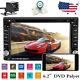 6.2 Car Stereo Cd Dvd Player Sat Gps Navigation Radio Touch Screen Double 2 Din