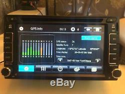 6.2 Car Stereo Radio DVD Player Double 2DIN Buletooch GPS IN Dash+Backup Camera