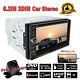 6.2 Double 2din Car Stereo Cd Dvd Player Bluetooth Touch Screen Backup Camera