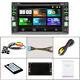 6.2'' Double 2din Car Dvd Player Touch Screen Radio Stereo Bluetooth Hd Camera