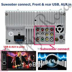 6.2 Double 2 DIN Car DVD Player Stereo Head Unit Bluetooth Radio & Camera kit