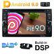 6.2 Double Din Car Dvd Player Gps Navi In Dash Stereo Radio Android 9.0 Usb 4g