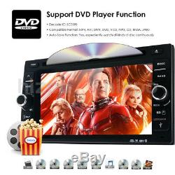 6.2 Double Din Car DVD Player GPS Navi In Dash Stereo Radio Android 9.0 USB 4G