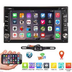 6.2 Smart Android7.1 4G WiFi Double 2DIN Car Radio Stereo DVD Player GPS+Camera