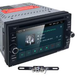 6.2 inch Android 9.0 4G WiFi Double 2DIN Car Radio Stereo DVD Player GPS+Camera