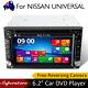 6.2 Inch Double 2 Din Car Dvd Player Stereo For Nissan Universal Gps Bt Cd Radio