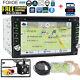 6.2indash Gps Double Din Car Stereo Radio Dvd Mp3 Player Bluetooth With Map+ccd