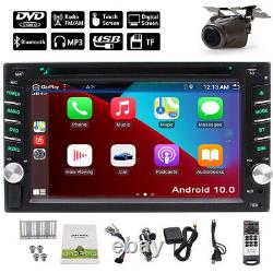 6.2in Touch Double 2 DIN Car DVD CD Radio Stereo Player GPS Bluetooth Android 10