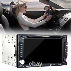 6.5 inches Car DVD CD Player Double Din Stereo Radio Bluetooth Phone Mirror Link