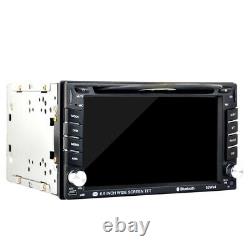 6.5 inches Car DVD CD Player Double Din Stereo Radio Bluetooth Phone Mirror Link