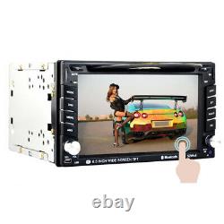 6.5 inches Car DVD CD Player Double Din Stereo Radio Bluetooth Phone Mirror Link