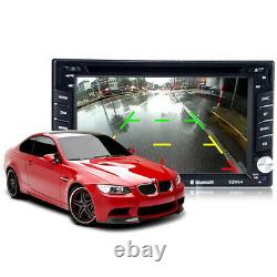 6.5 inches Car DVD CD Player Double Din Stereo Radio Bluetooth Phone Mirror Link