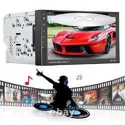 6.95 Double 2 Din Car DVD CD Player IOS/Android Mirror Link Bluetooth Head Unit