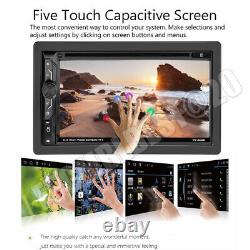 6.9 Car Stereo Bluetooth Radio Double 2Din DVD Player+Camera Mirrorlink For GPS