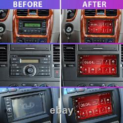 7Car Stereo GPS Navi Android 11 Double 2Din WiFi Quad Core Radio MP5 Player US
