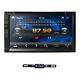 7car Stereo Radio Dvd Player Double 2din Ipod Bluetooth Tv Mp3 Aux With Sony Lens