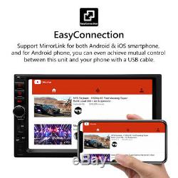 7Double Din Car Dash Stereo Radio Android Universal MP3 Eonon AUXIN USB GPS Nav