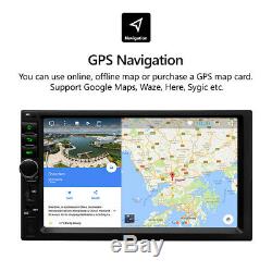 7Double Din Car Dash Stereo Radio Android Universal MP3 Eonon AUXIN USB GPS Nav