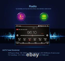 7GPS Navi Android 10.0 Double 2DIN Car Audio Stereo WIFI 4G Bluetooth Radio+CAM