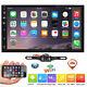 7smart Android 8.1 Wifi Double Din Car Radio Stereo No Dvd Player Gps+camera