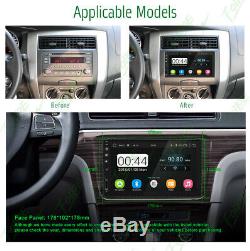 7Smart Android 8.1 WiFi Double DIN Car Radio Stereo NO DVD Player GPS+Camera