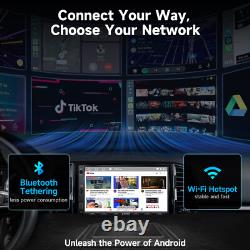 7 2 DIN Bluetooth Car Stereo Carplay Android Digital Multimedia Receiver Radio