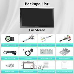 7 2 DIN Bluetooth Car Stereo Carplay Android Digital Multimedia Receiver Radio