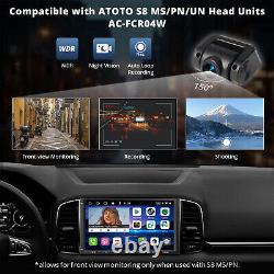 7 ATOTO 8-Core Car Stereo Double Din Bluetooth GPS Navi USB BT Head Unit withCam