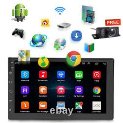 7 Android 10 Car Radio GPS Navi MP5 Player Double 2Din WiFi Quad Core Stereo BT