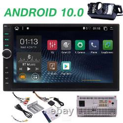 7 Android 10 Car Radio Stereo MP5 Player GPS Navi Double 2Din WiFi 2GB+ Camera