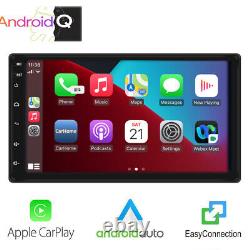 7 Android 10 Double 2 Din Car Stereo Apple CarPlay Auto Radio GPS Navi WiFi FM