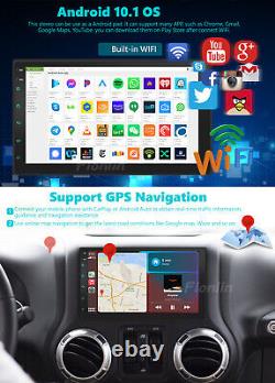 7 Android 10 Double 2 Din Car Stereo Apple CarPlay Auto Radio GPS Navi WiFi FM