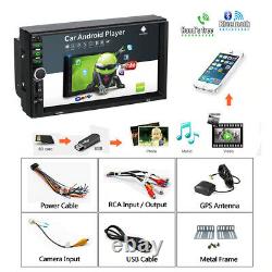 7'' Android 10 WiFi Double 2Din Car Radio Stereo GPS Navi Multimedia Player