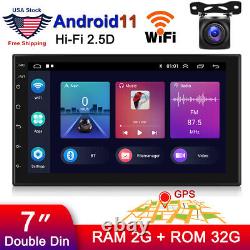 7 Android 11.0 Double Din Car Stereo Apple CarPlay Auto Radio GPS Navi WiFi FM