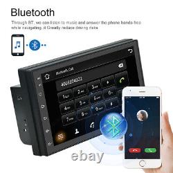 7 Android 11.0 Double Din Car Stereo Apple CarPlay Auto Radio GPS Navi WiFi FM