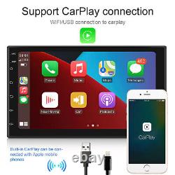 7 Android 11.0 Double Din Car Stereo Apple CarPlay Auto Radio GPS Navi WiFi FM