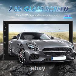 7 Android 11.0 Double Din Car Stereo Apple CarPlay Auto Radio GPS Navi WiFi FM