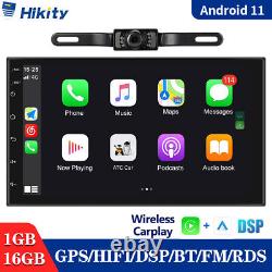 7 Android 11 Double 2Din Car Stereo Radio Apple CarPlay Auto GPS Navi WIFI +Cam