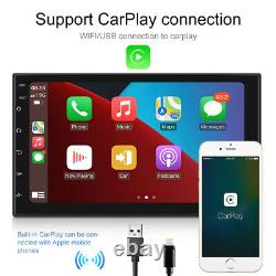 7 Android 11 Double 2Din Car Stereo Radio Apple CarPlay Auto GPS Navi WIFI +Cam