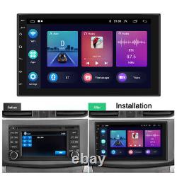 7 Android 11 Double 2Din Car Stereo Radio Apple CarPlay Auto GPS Navi WIFI +Cam