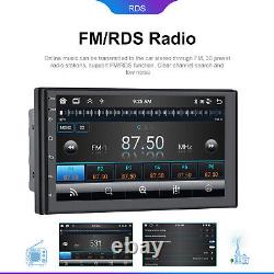 7 Android 13.0 Double 2 Din Car Stereo Radio Carplay 4G+64G GPS DSP + Camera