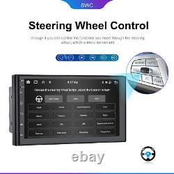 7 Android 13.0 Double 2 Din Car Stereo Radio Carplay 4G+64G GPS DSP + Camera